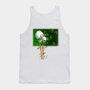 panda on bamboo Tank Top